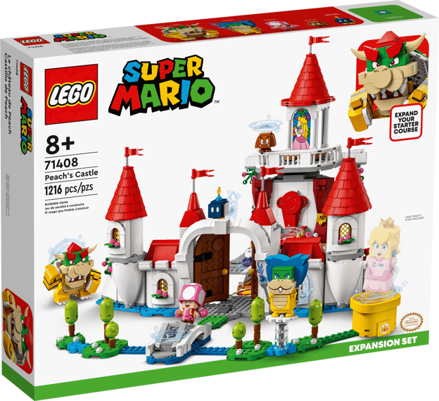 LEGO Super Mario 71408 Peachs Castle Expansion Set