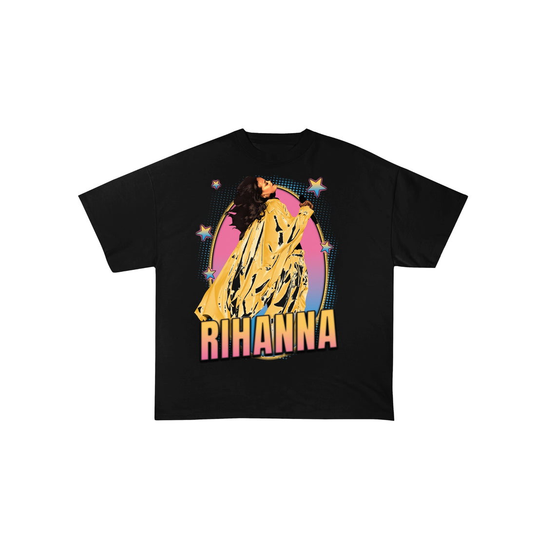 Rhianna " The Queen " Black Bootleg Tshirt