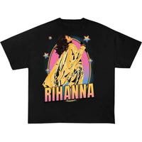 Rhianna " The Queen " Black Bootleg Tshirt