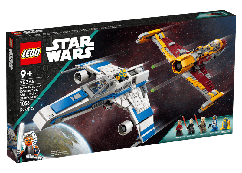 LEGO Star Wars 75364 New Republic E-Wing vs. Shin Hati’s Starfighter