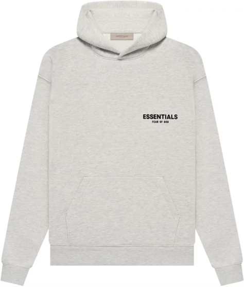 Essentials Light OatMeal Hoodie