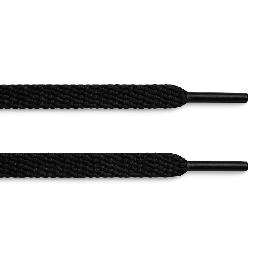 Black Flat Laces