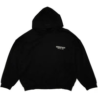 Fear of God Essentials Fleece Hoodie (FW24) Black