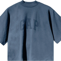 Yeezy Gap Balenciaga Dove No Seam Tee Dark Blue