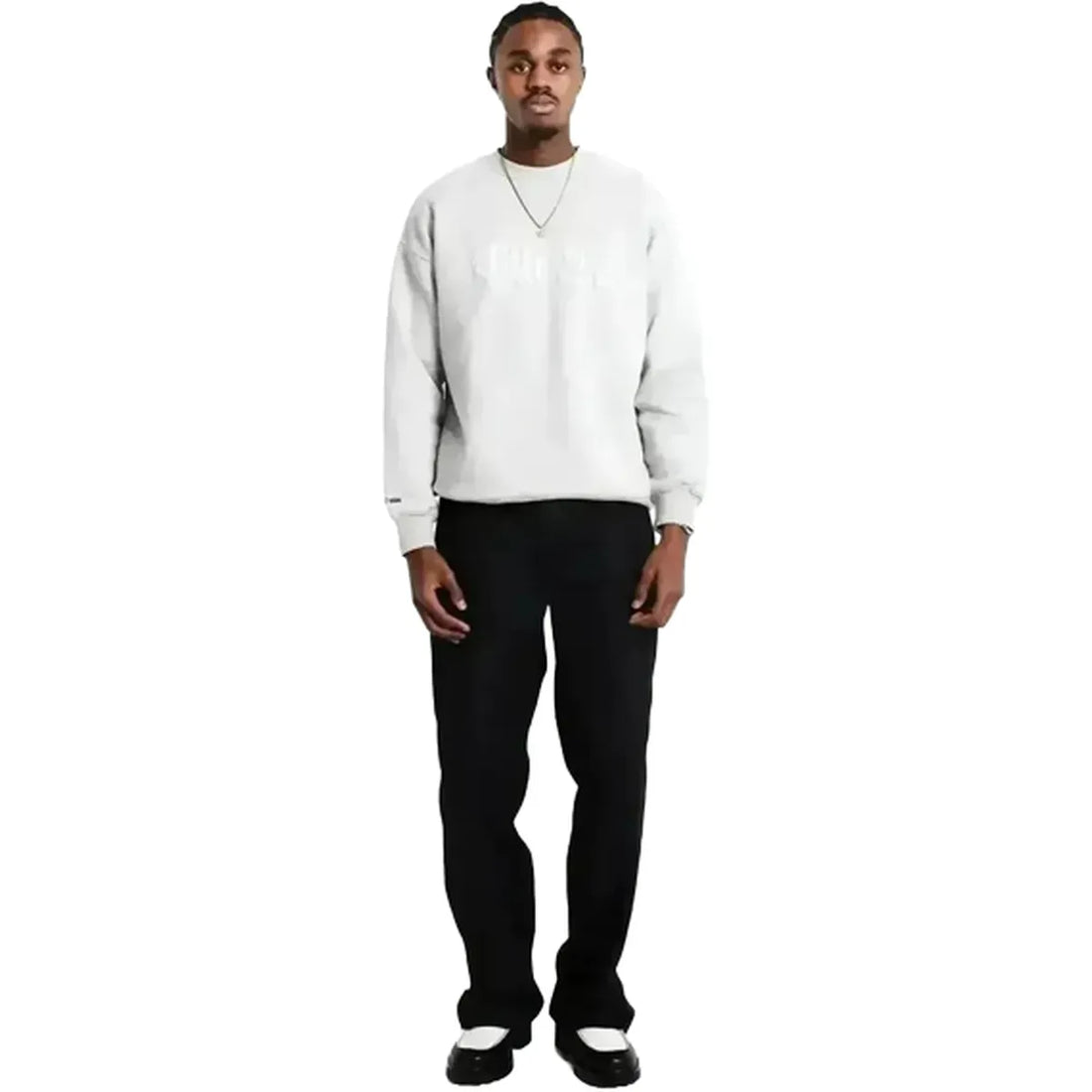 Title27 Crew Neck - STONE GREY