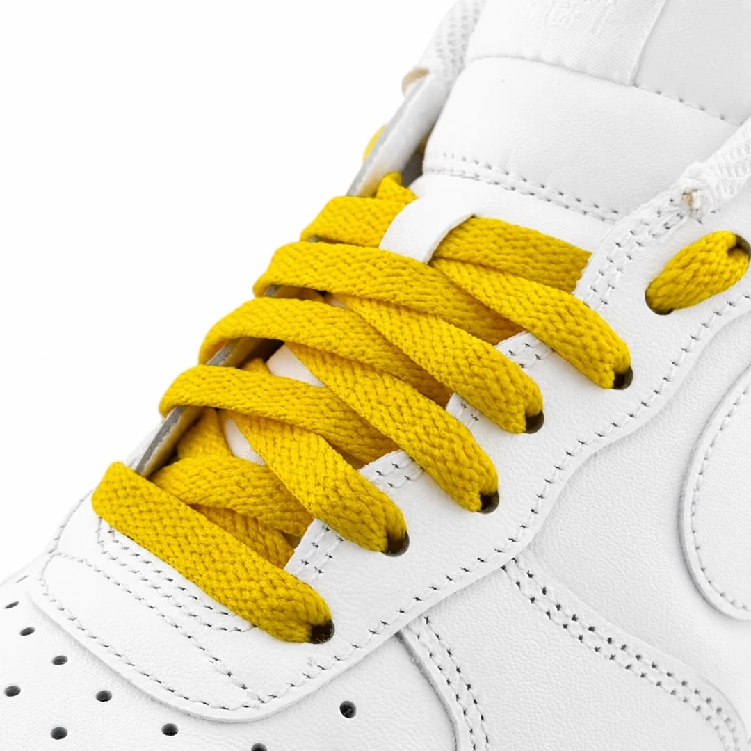 Yellow Flat Laces