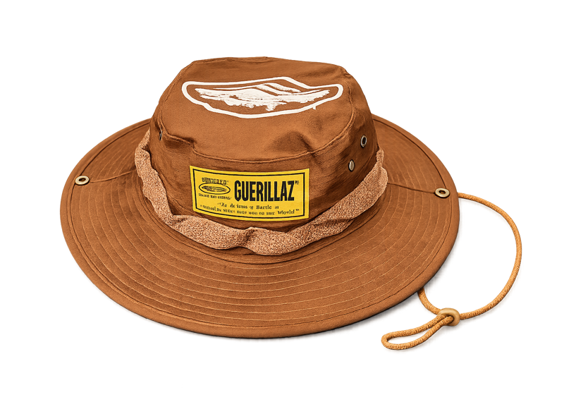 Corteiz String Bucket Hat Brown