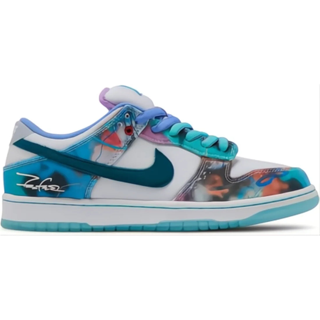 Nike SB Dunk Low "Futura Laboratories Bleached Aqua"