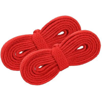 Red Flat Laces