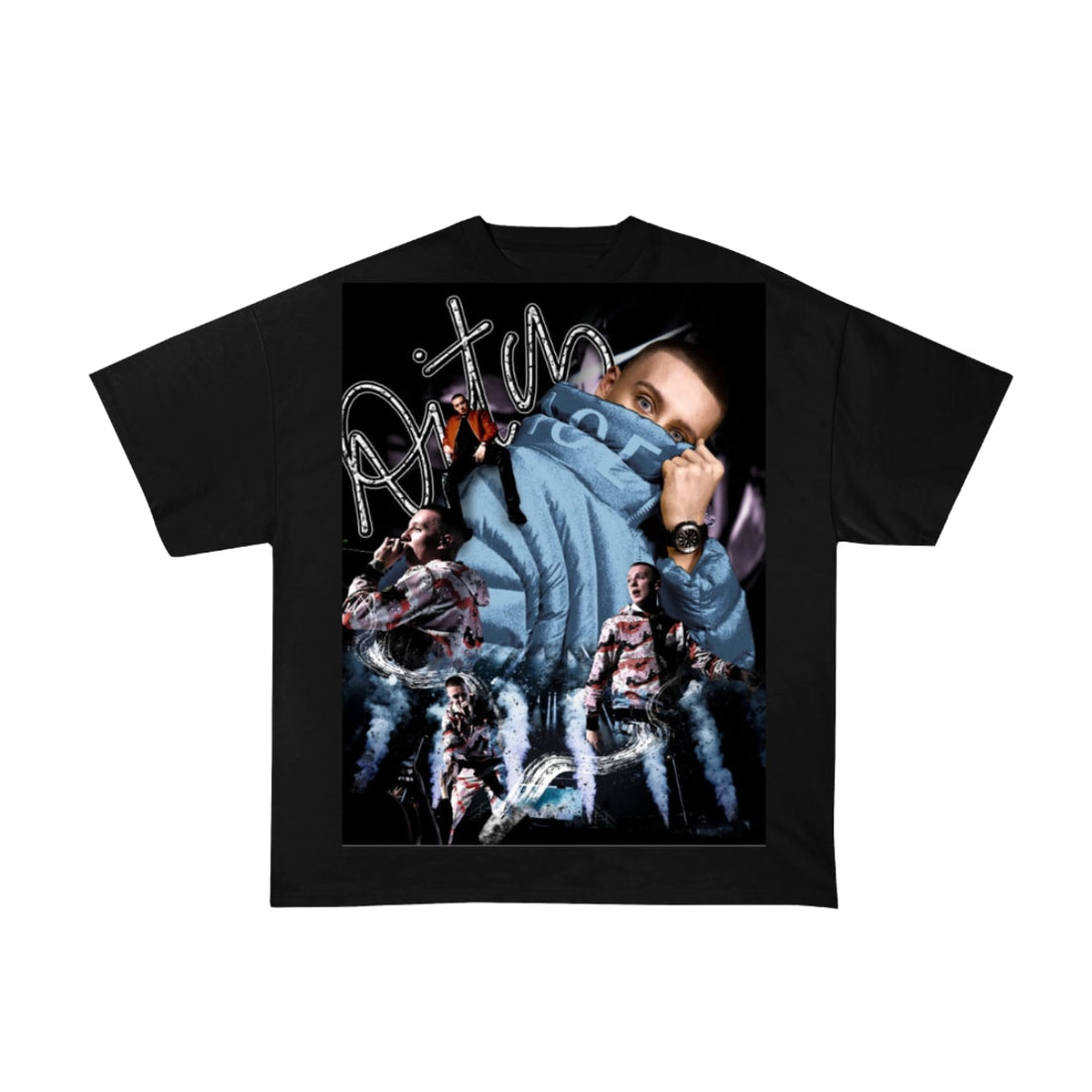 Aitch Bootleg Black Tshirt
