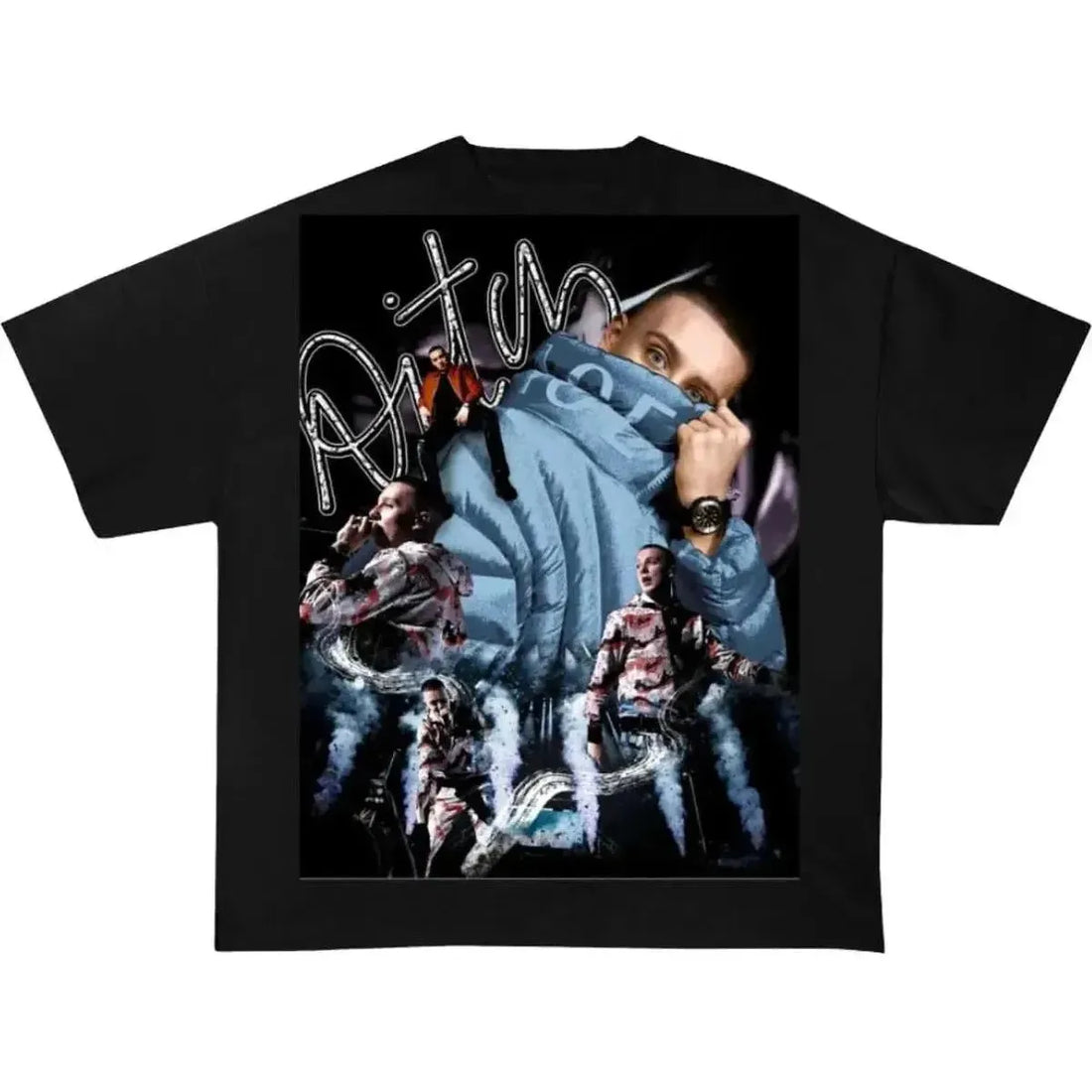 Aitch Bootleg Black Tshirt