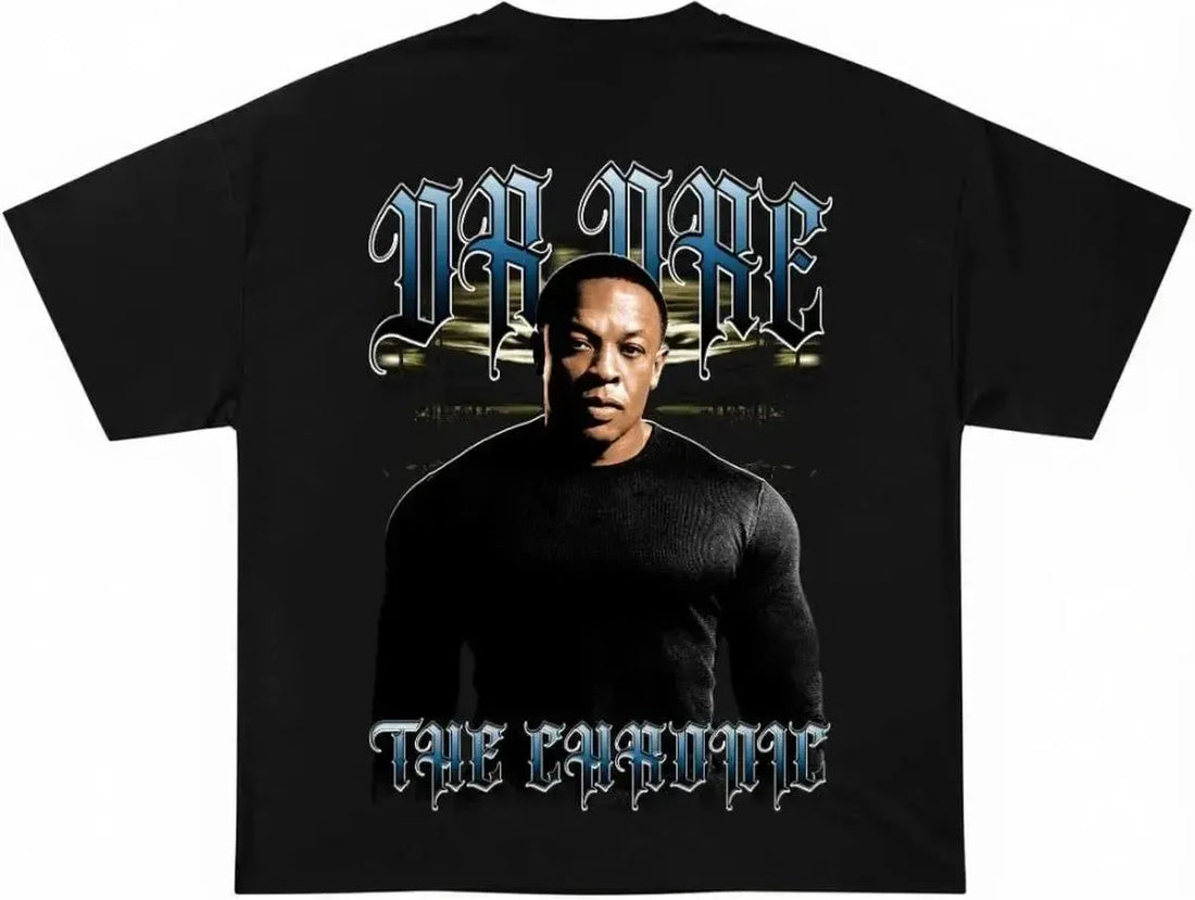 DR DRE BOOTLEG BLACK TSHIRT