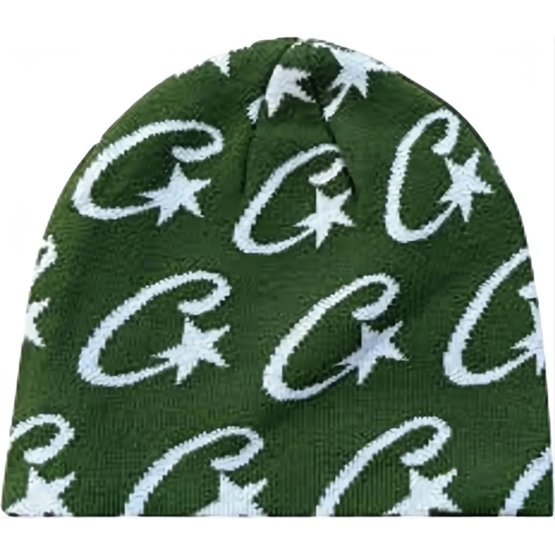 Corteiz C-Star Monogram Beanie 'Green'