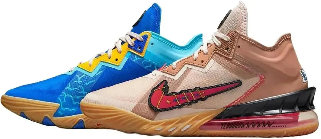 Nike LeBron 18 Low Wile E. vs Roadrunner Space Jam