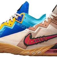 Nike LeBron 18 Low Wile E. vs Roadrunner Space Jam