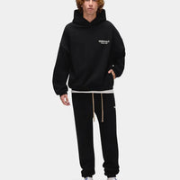 Fear of God Essentials Fleece Hoodie (FW24) Black