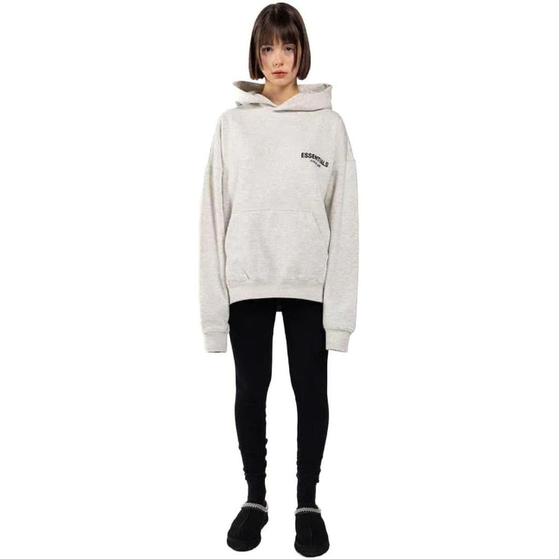 Fear of God Essentials Hoodie (FW22) Light Oatmeal