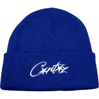 Corteiz Allstarz Folded Beanie 'Blue'