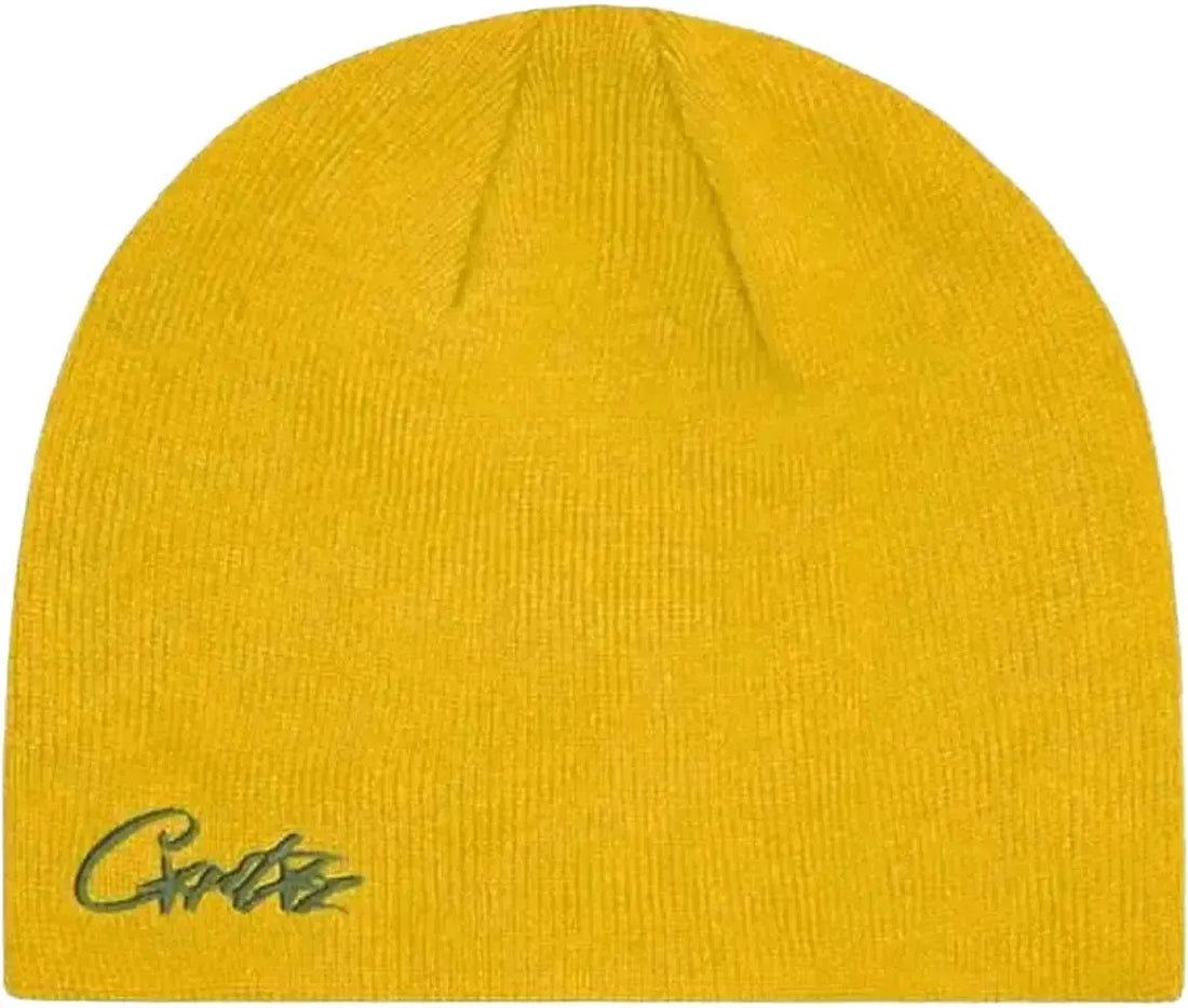 Corteiz Micro Allstarz Beanie Yellow