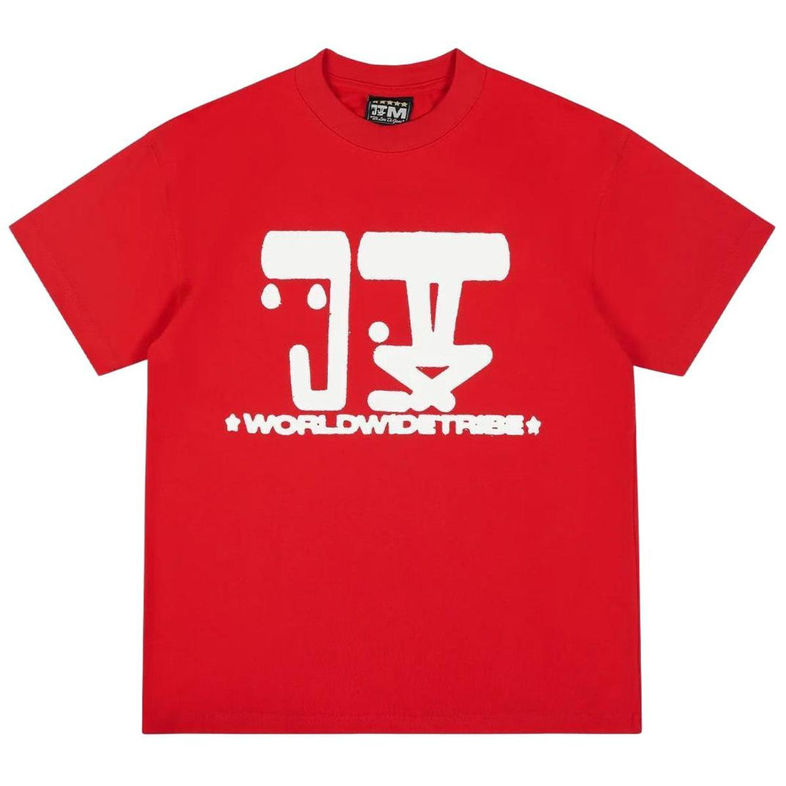 Judah Tribe WWT Logo Short Sleeve Tee Red/White