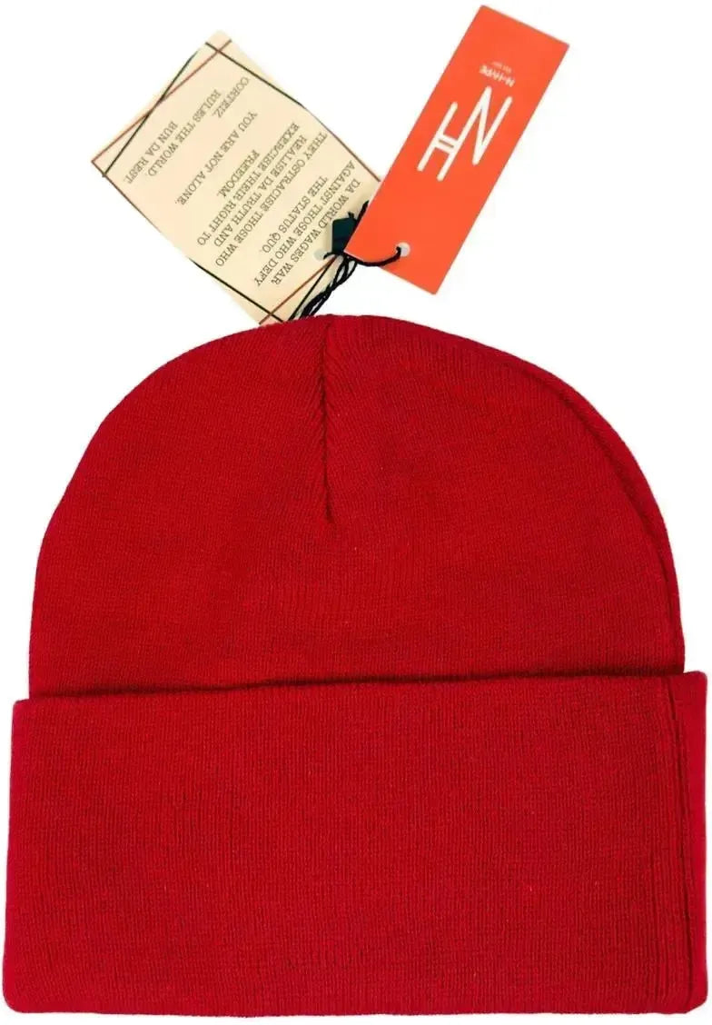 Corteiz Allstarz Folded Beanie 'Red'