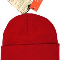 Corteiz Allstarz Folded Beanie 'Red'