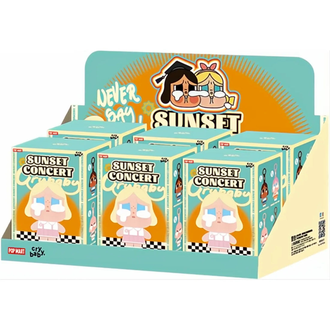 Pop Mart Crybaby Sunset Concert Series Sealed Case (6 Blind Box)