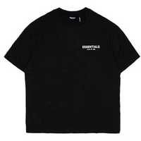 Essentials Fear of God Flower Graphic Tee Black