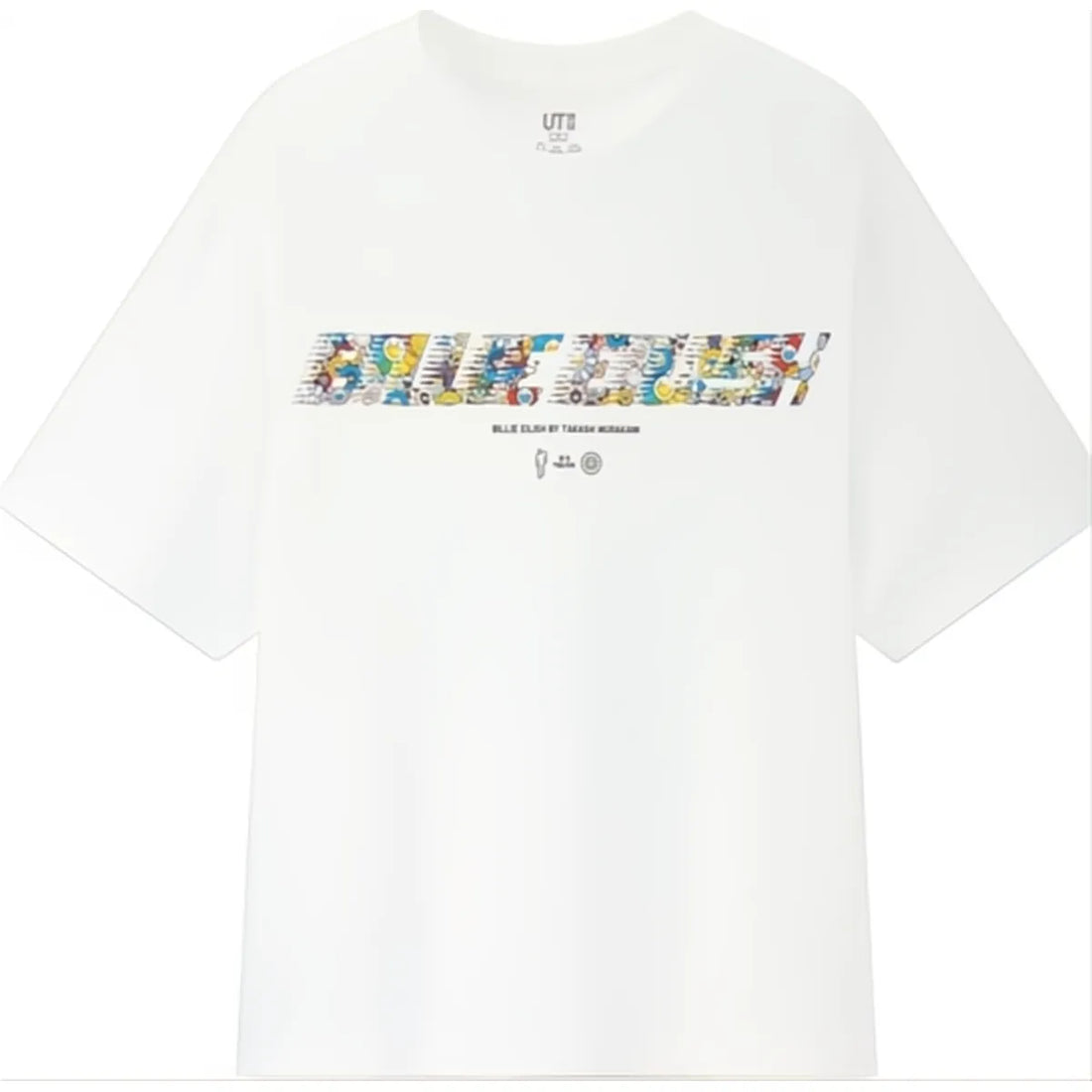 Billie Eilish X Takashi Murakami Uniqlo T Shirt White