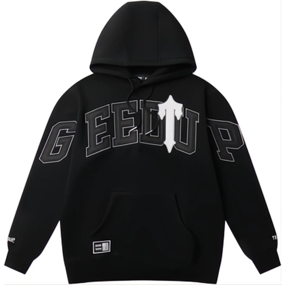 Geedup x TrapStar Black Pullover Hoodie
