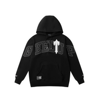 Geedup x Trapstar Team Logo x Irongate T Hoodie 'Black/White'