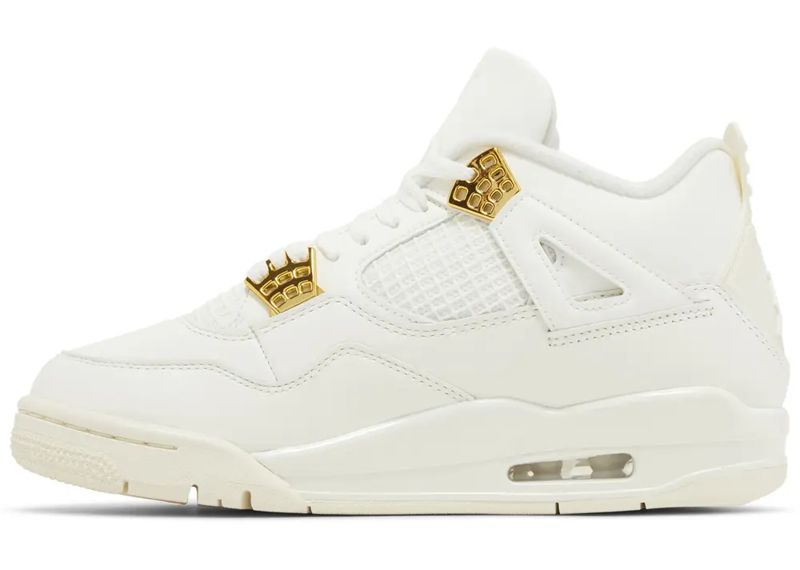 Jordan 4 Metalic Gold (W)
