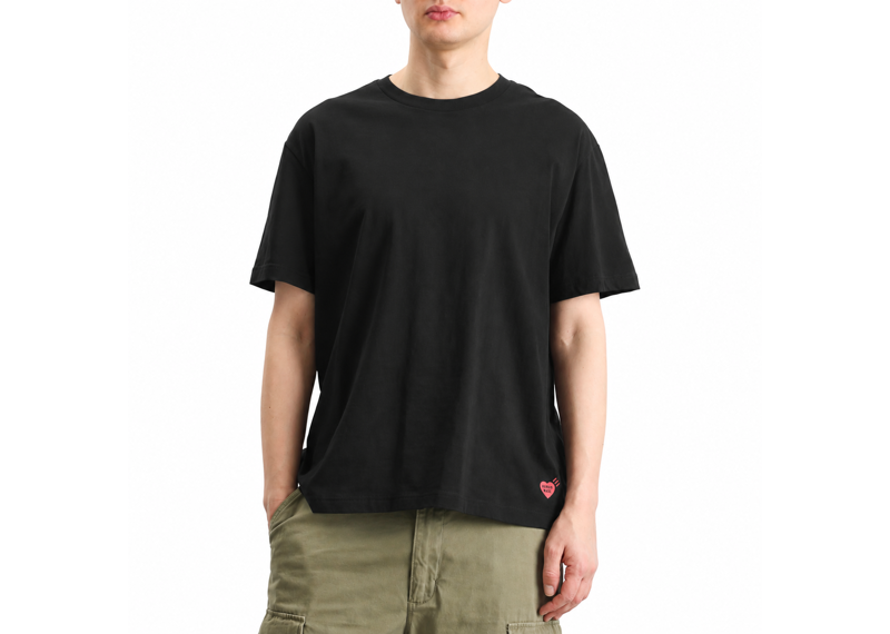Human Made Blank Tee Black
