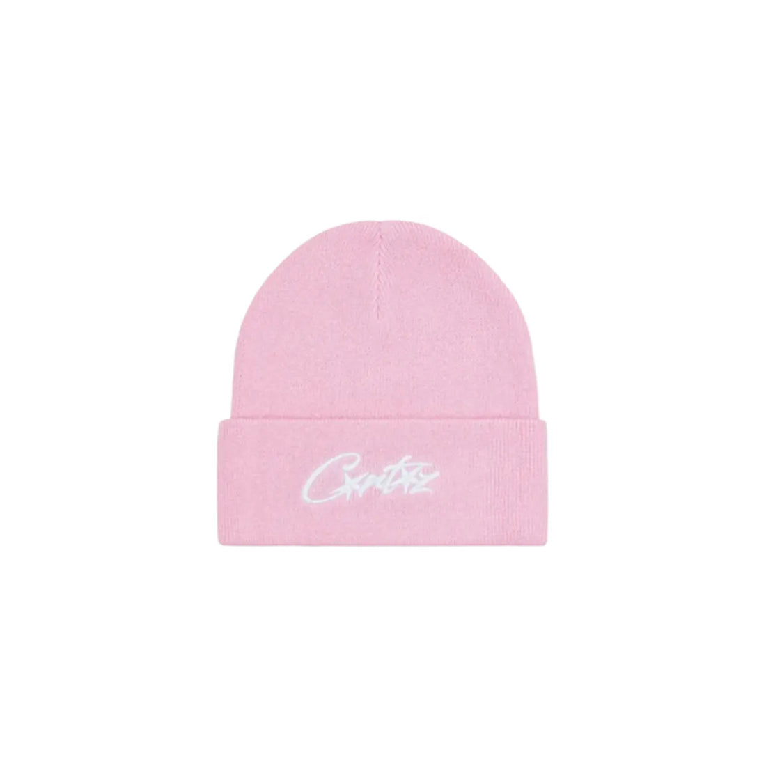 Corteiz Allstarz Folded Beanie Pink