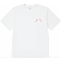 Kaws x Uniqlo UT Short Sleeve Graphic Tee White/Pink