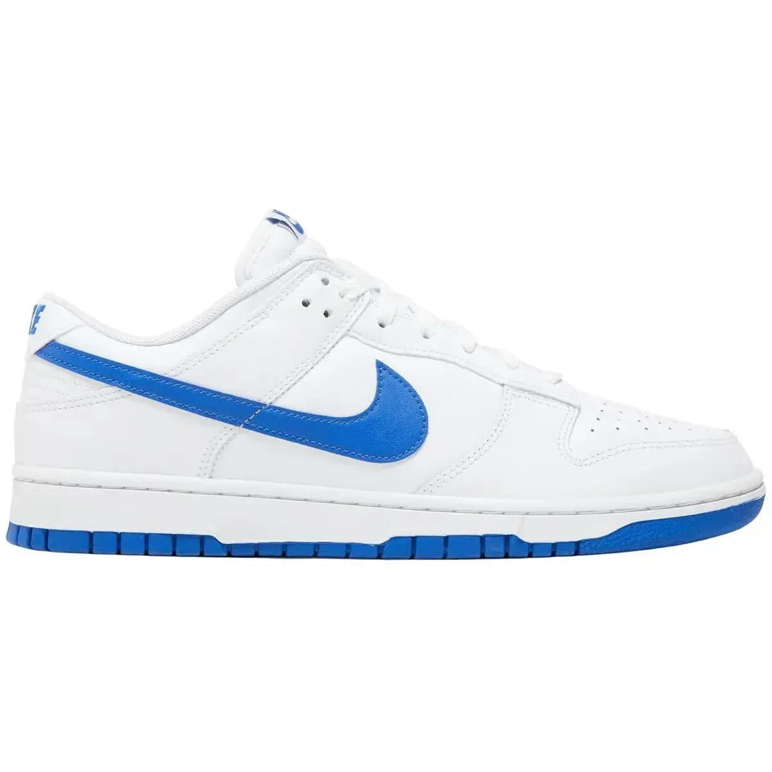 Dunk Low 'White Hyper Royal'