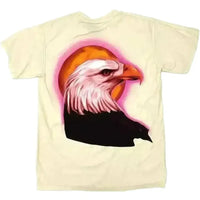 Travis Scott Cactus Jack Birds Hood Toyota Pop Up Eagle T-Shirt 'Beige'