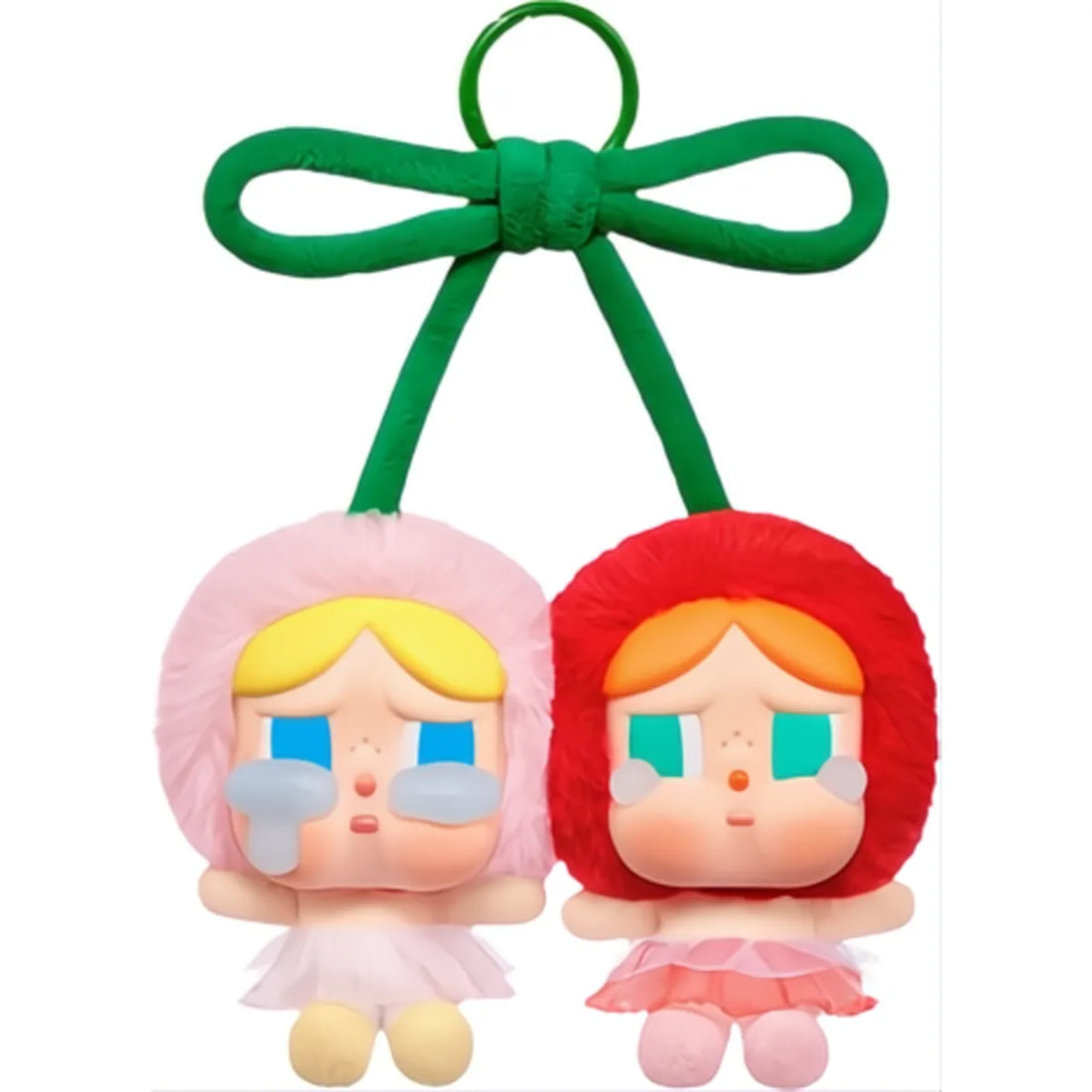 POP MART CRYBABY Crying For Love Series Plush Pendant 'Love You Cherry Much'