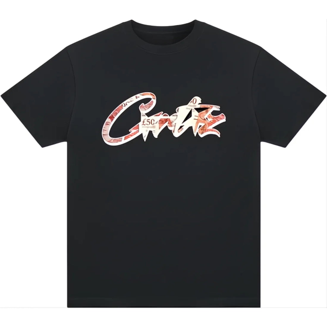 Corteiz Money On My Mind Tee Black