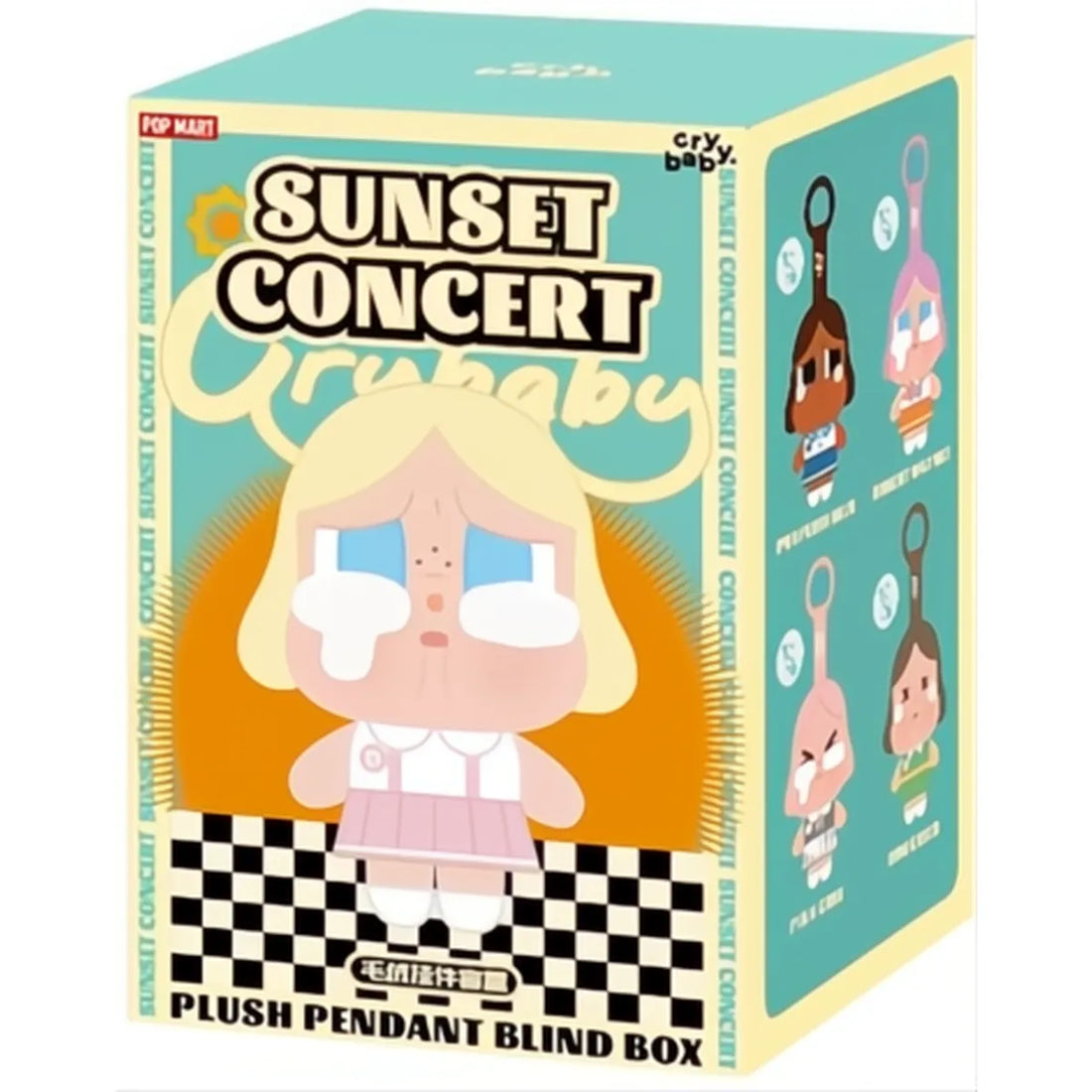 Pop Mart CryBaby Sunset Concert Series Plush Pendant Blind Box