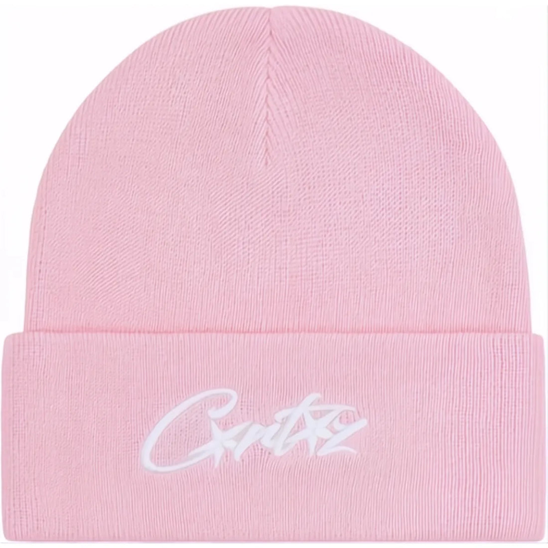 Corteiz Allstarz Folded Beanie Pink