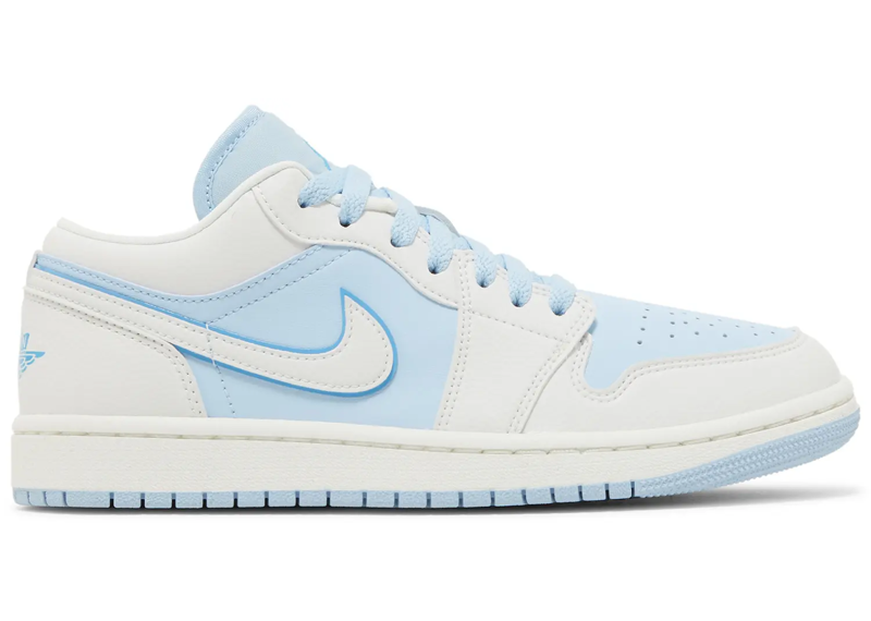 Wmns Air Jordan 1 Low SE 'Reverse Ice Blue'