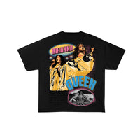 Rhianna " The Queen " Black Bootleg Tshirt