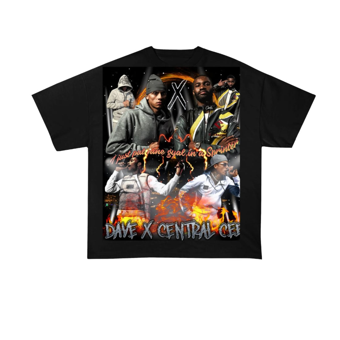 Dave x Central Cee Bootleg Tshirt