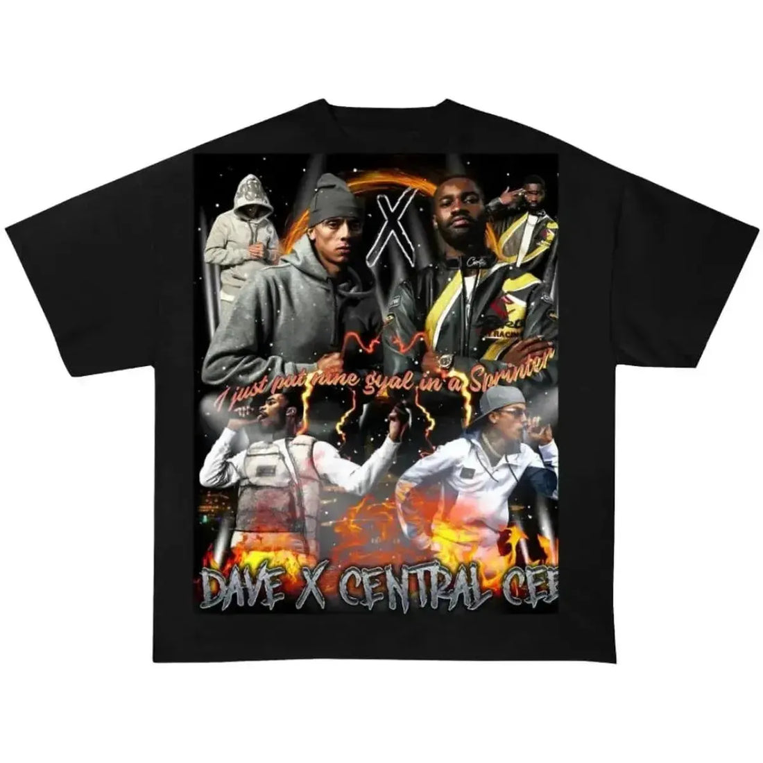 Dave x Central Cee Bootleg Tshirt