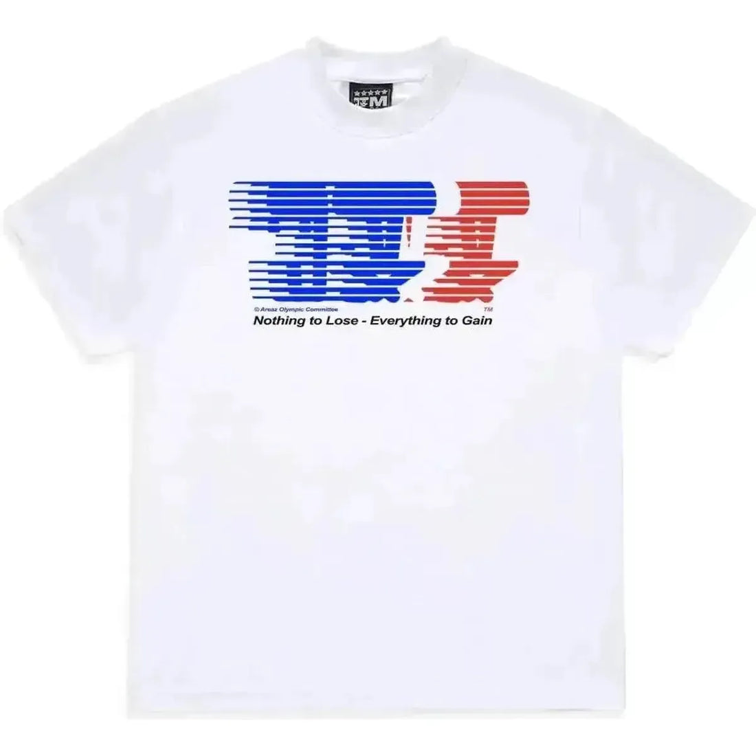 JUDAH TRIBE JOLYMPICS SHORT SLEEVE TEE - WHITE