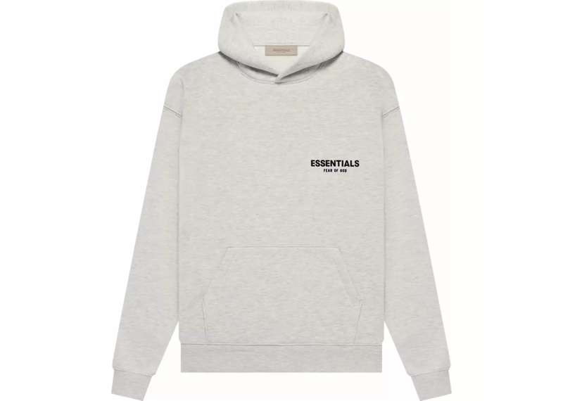 Fear Of God Essentials Hoodie Light Oatmeal SS22