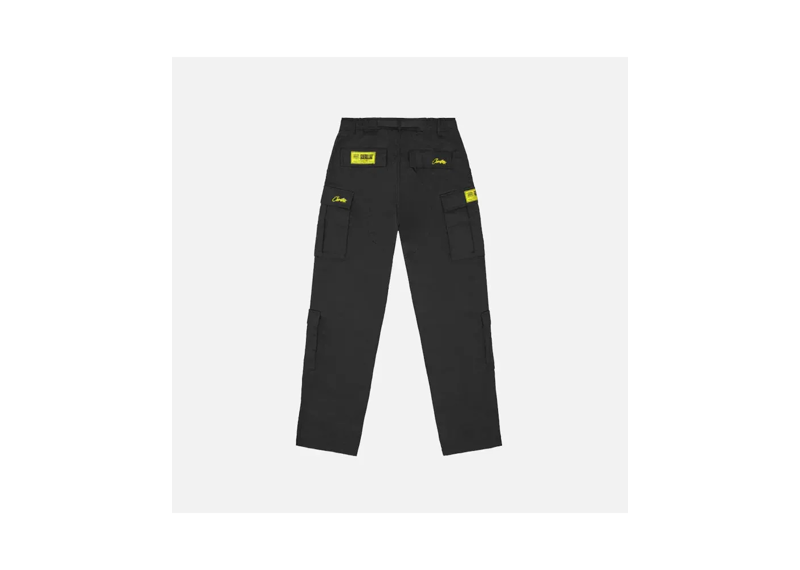Corteiz Cargo Pants Black