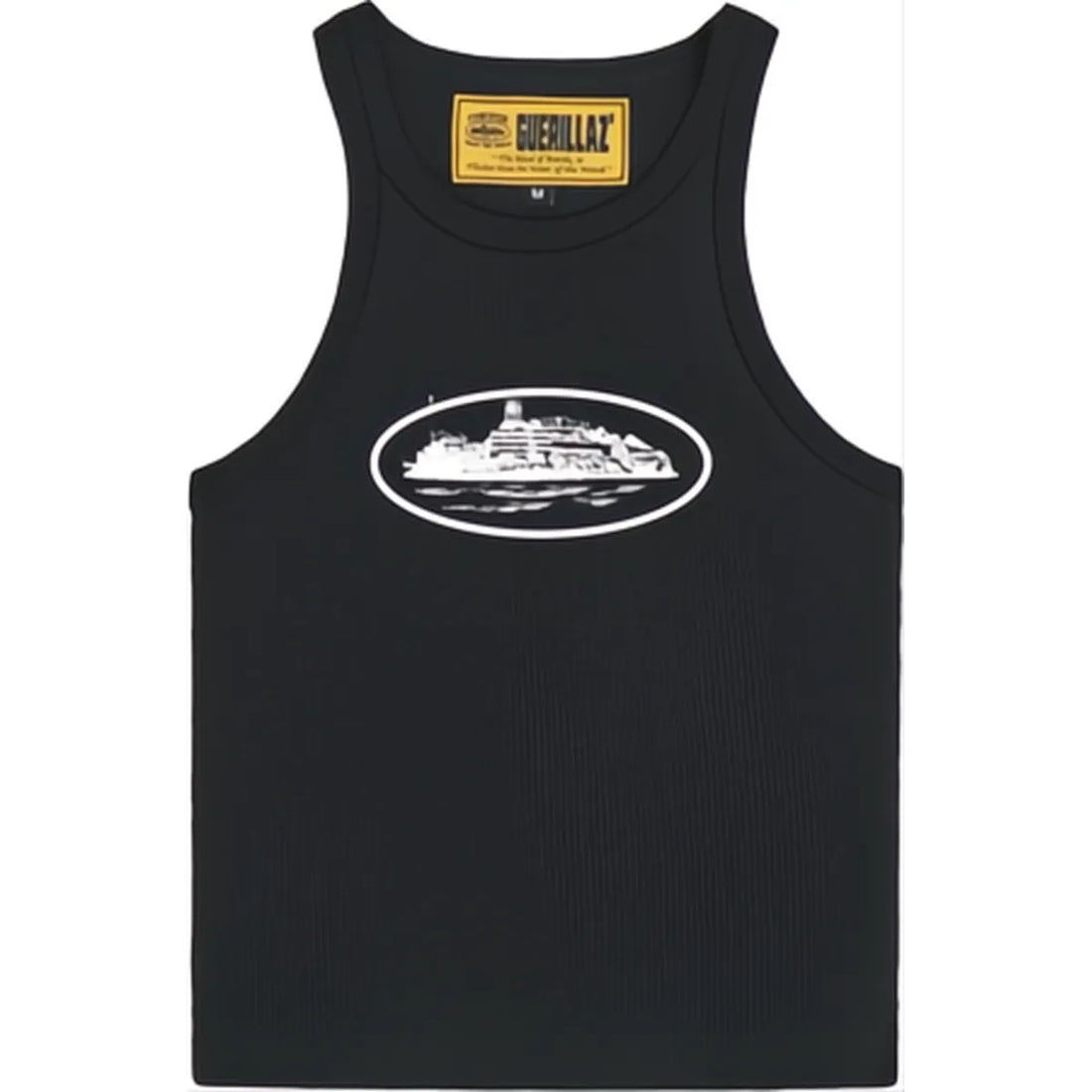 Corteiz Women's alcatraz Tank Top white/black