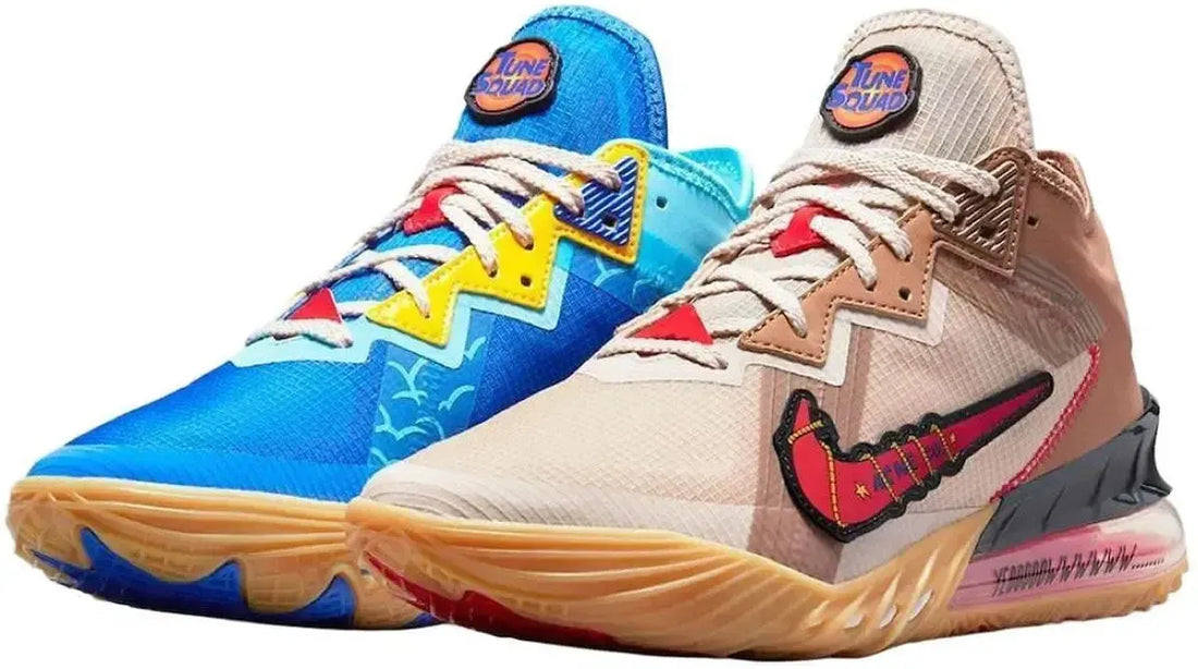 Nike LeBron 18 Low Wile E. vs Roadrunner Space Jam
